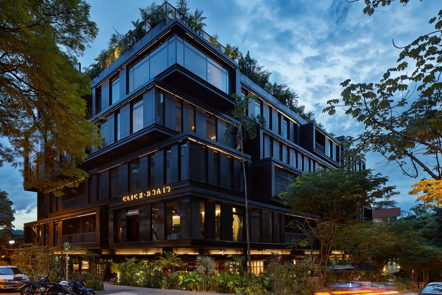 Vista del Hotel Click Clack